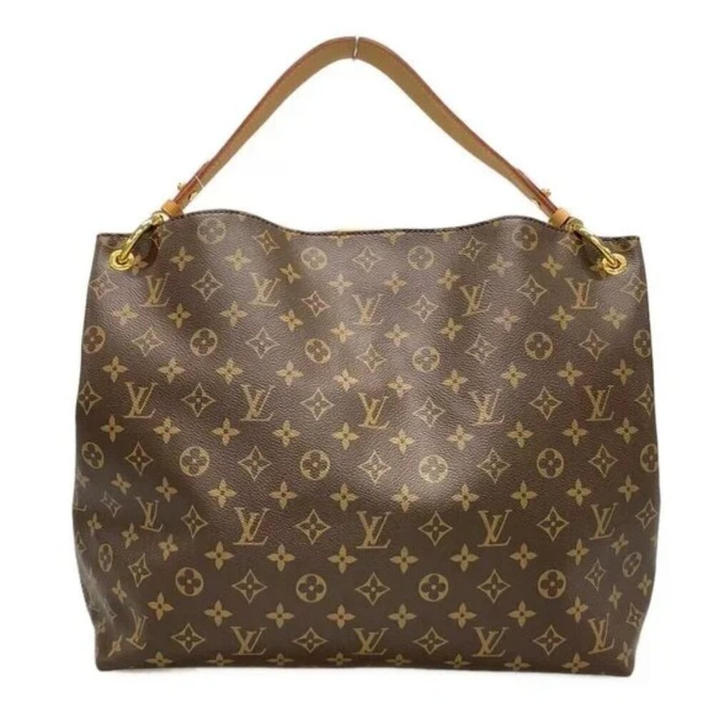Authentic LOUIS VUITTON Graceful MM M43703 Monogram Canvas Monogram 1222-091224 - Picture 2 of 14